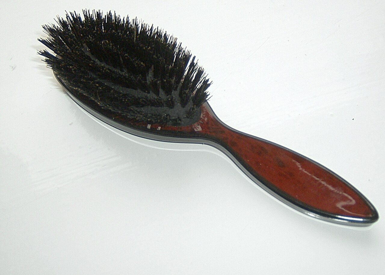 Düz saç fırçası