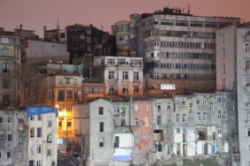 Kira geliri elde edilen konutların bulunduğu İstanbul manzarası