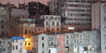 Kira geliri elde edilen konutların bulunduğu İstanbul manzarası