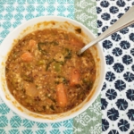 Kâsede mercimek çorbası
