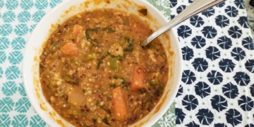 Kâsede mercimek çorbası